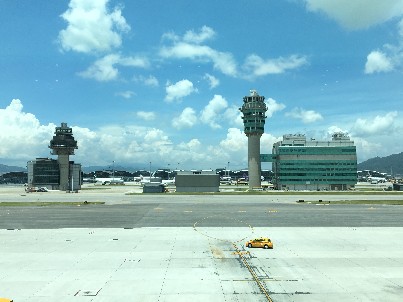 The Backup Air Traffic Control Complex (left) and the Air Traffic Control Complex (right)(Open with new window)